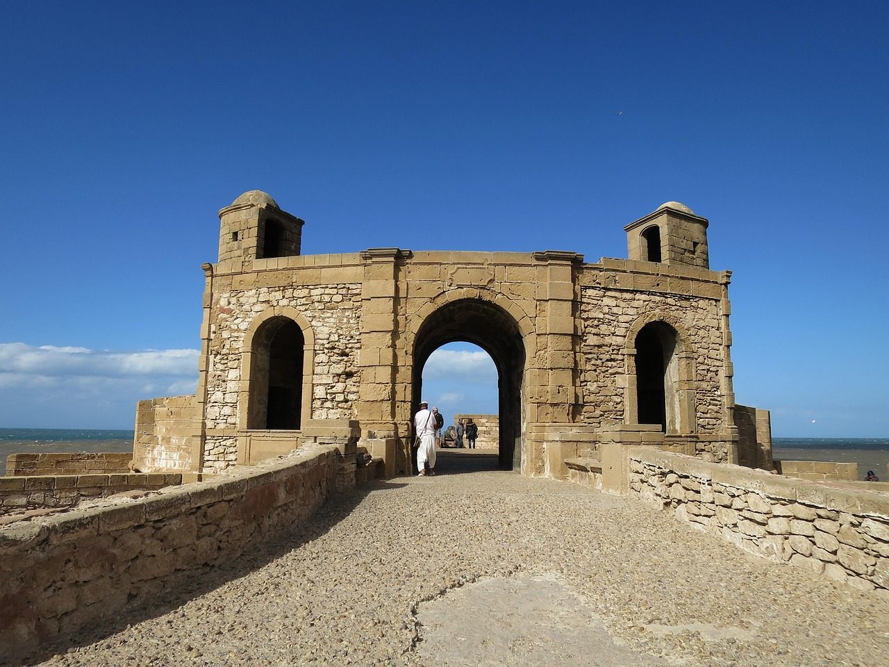 La Skala de la Ville, rempart historique tourné vers l'Atlantique