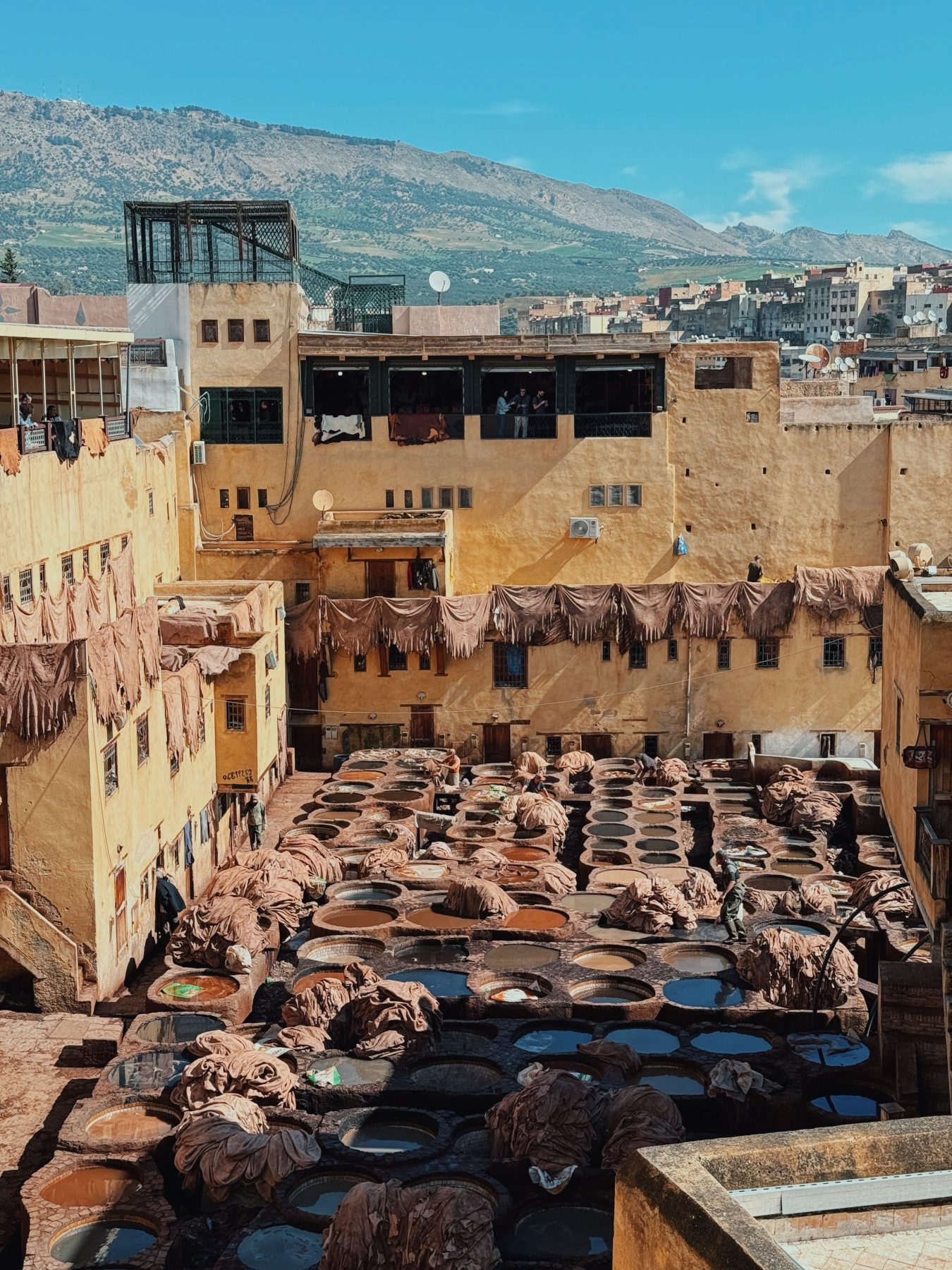 Les tanneries Chouara, spectacle et savoir-faire séculaire
