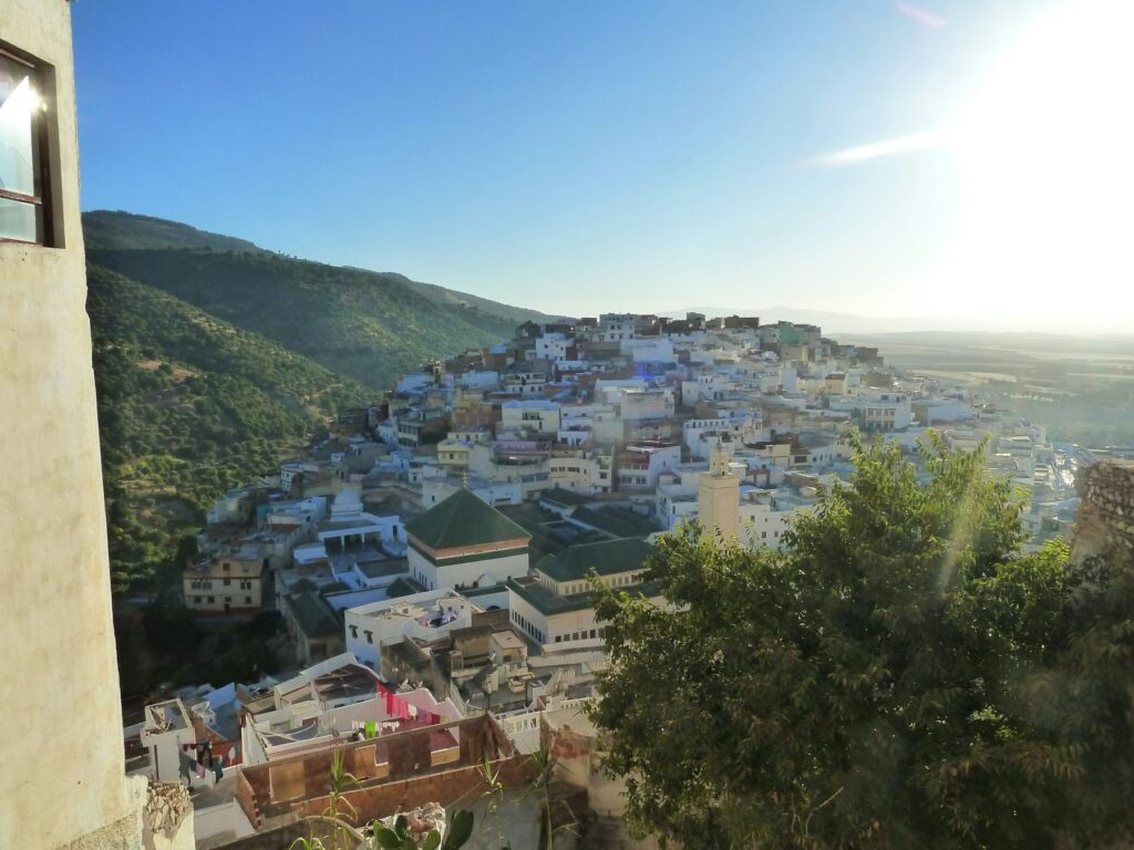 Vue d'ensemble de Moulay Idriss Zerhoun