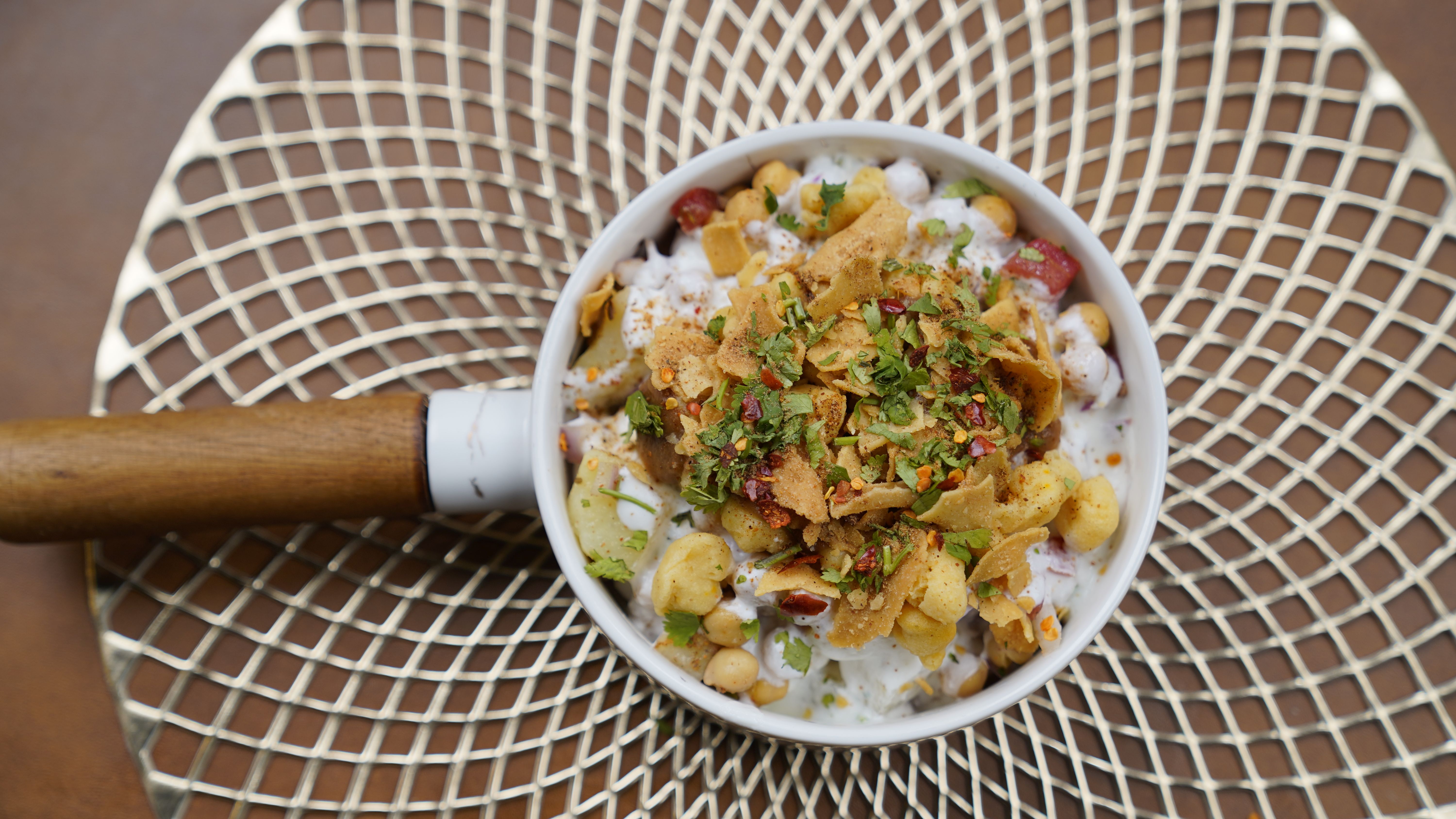 Salade de pois chiches à la marocaine