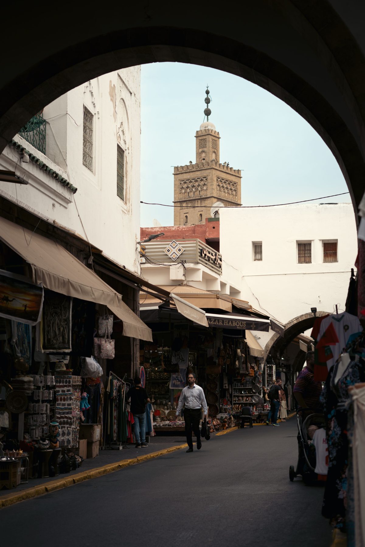 Marché populaire de la médina de Tanger