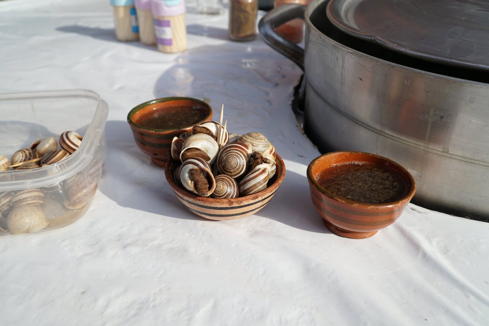 Babbouche (soupe d'escargots marocaine)