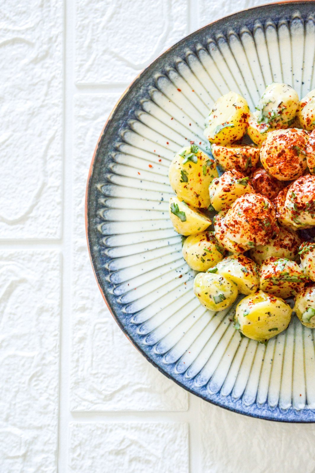 Salade de pommes de terre à la marocaine